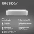 EPSON EHLS800W ÄLYLASERPROJEKTORI VALKOINEN - Projektorit - 8715946710433 - 7
