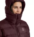 Haglöfs Long Mimic Parka W Burgundi - Naisten toppatakit - 605413 - 7