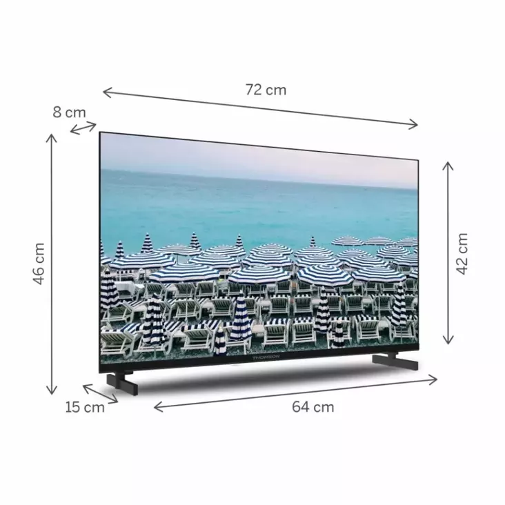 THOMSON 32HD2S13 32" LED-TV - 32-39 tuumaiset televisiot - 9120106661613 - 1