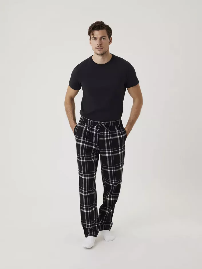 Björn Borg Flannel Pyjama Pants - Alusvaatteet - 10000663 - 1