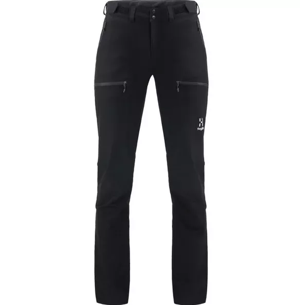 Haglöfs Breccia Pant W Black - Naisten ulkoiluhousut - 7318841163673 - 1