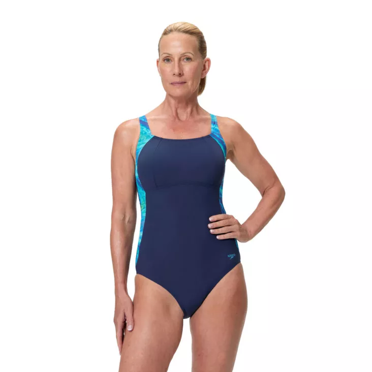 Speedo Print Luna Lustre W - Naisten uima-asut - 003064003 - 1