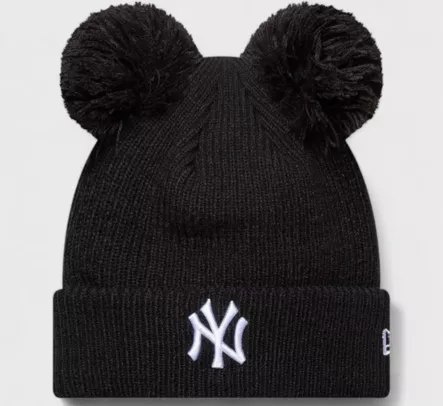 New Era wmns double pom beanie - Vapaa-ajan päähineet - 60691354 - 1
