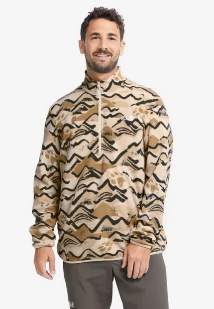 Jack Wolfskin Paw Era 100 Print Hz - Miesten fleece- ja villapaidat - A65984 - 1