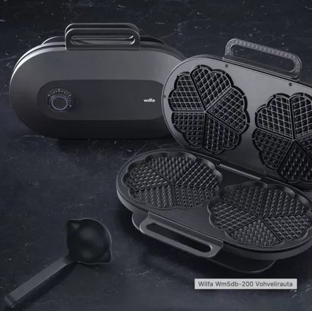 Wilfa WM5DB200 Double Joy Vohvelirauta - Vohveliraudat - 7044876027924 - 1
