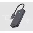 RAPOO UCH-4002 USB-C TO USB-C HUB - Kaapelit ja adapterit - 6940056114174 - 2