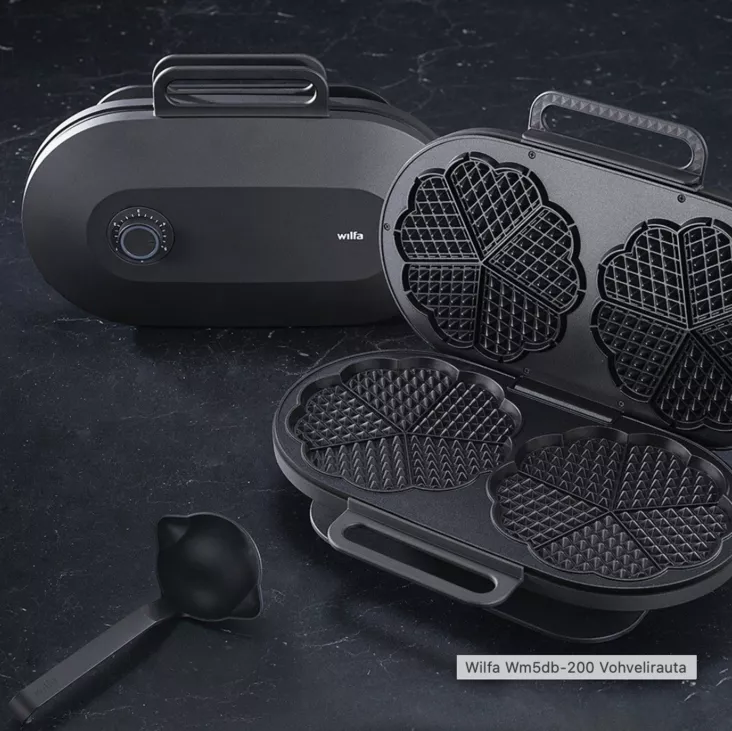 Wilfa WM5DB200 Double Joy Vohvelirauta - Vohveliraudat - 7044876027924 - 1