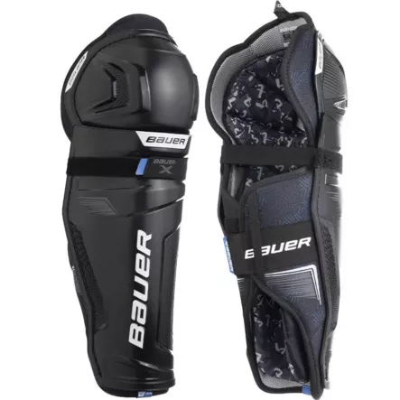 Bauer S24 X Shin Guard Säärisuoja JR 11" - Jääkiekkosäärisuojat - 688698658125 - 1