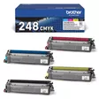 Brother TN248VAL Toner Pack Black+CMY 1000P - Musteet, paperit ja väripatruunat - 4977766821865 - 1