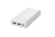 DELTACO 20.000 mAh VARAVIRTALÄHDE VALKOINEN - Kaapelit ja laturit - 7333048044235 - 2
