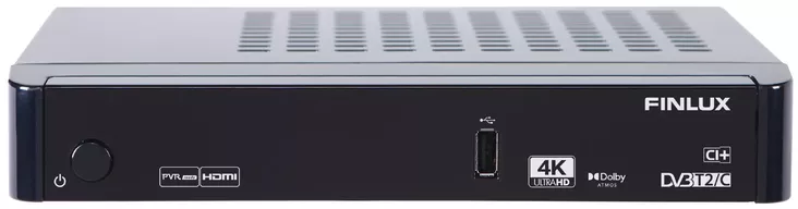 FINLUX FUH-7110 TALLENTAVA HD DIGIBOKSI - Digiboksit antenniverkkoon - 6418312172355 - 1