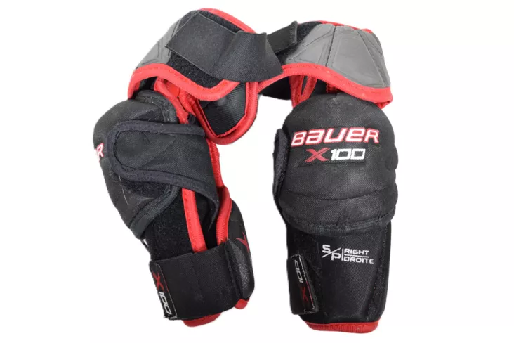 Bauer Vapor X100 Kyynärsuojat Sr L - Jääkiekkokyynärsuojat - 680680755805 - 1