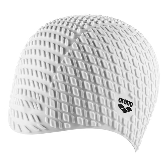 Arena Bonnet Silicon Cap White - Uimahatut - 3468336113035 - 1