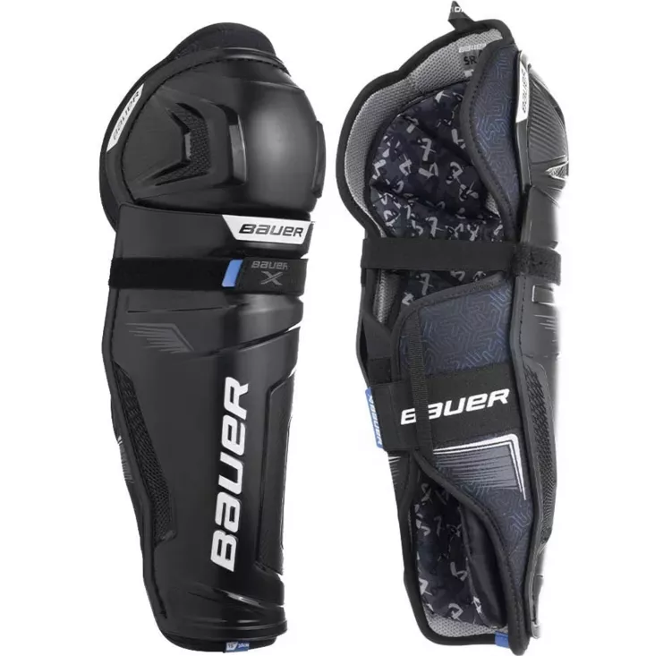 Bauer S24 X Shin Guard Säärisuoja JR 11" - Jääkiekkosäärisuojat - 688698658125 - 1