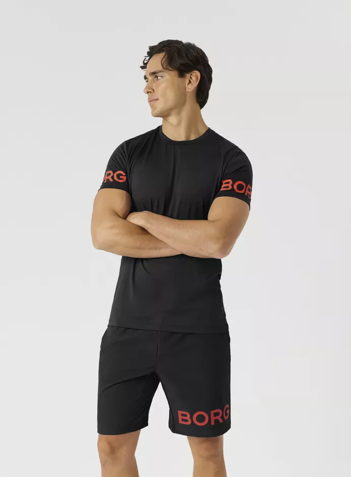 Björn Borg Borg T-shirt - Miesten treenipaidat - 10003946_BK025 - 1