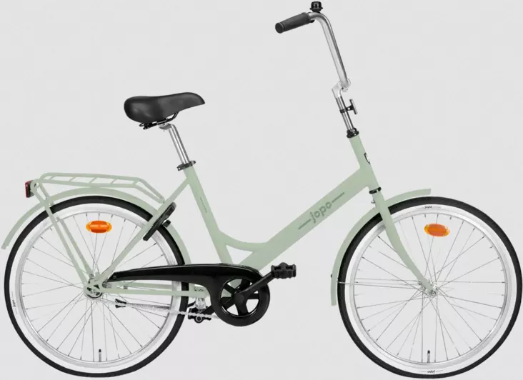 Helkama Jopo 1v 24" vaaleanvihreä - Nuorten pyörät 24"-26" - 6417492004135 - 1