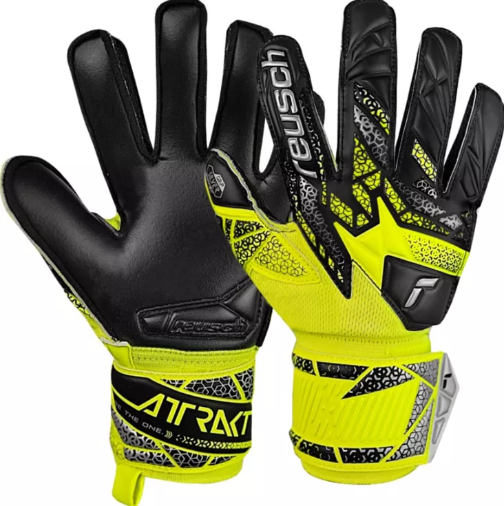 Reusch Attrakt Silver Junior - Jalkapallomaalivahdin hanskat - 5572215 - 1
