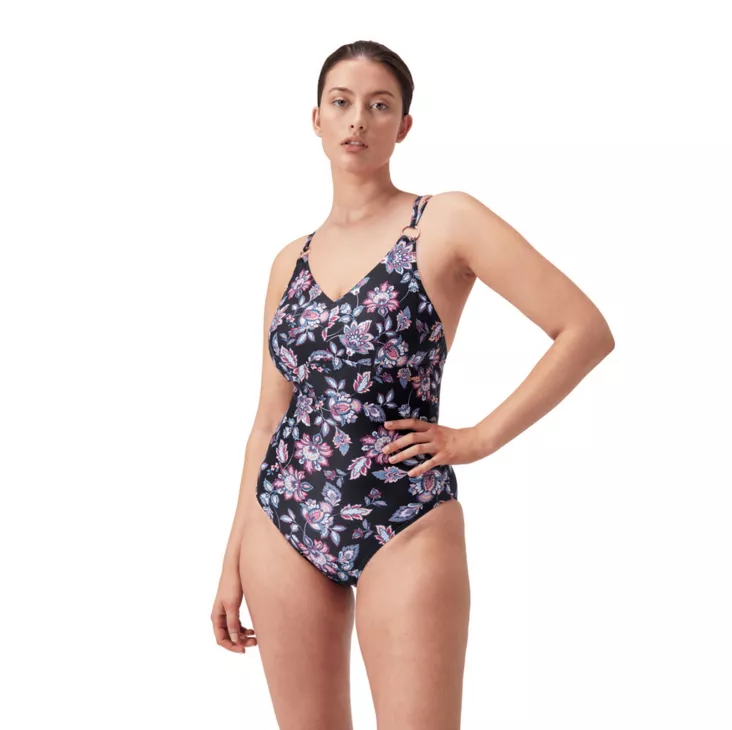 Speedo Shaping Printed Strappy 1 Piece - Naisten uima-asut - 004748175 - 1