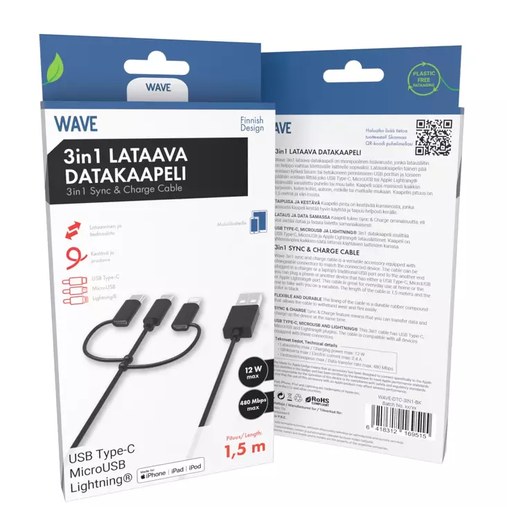 default - Kaapelit ja laturit - 6418312169515 - 1