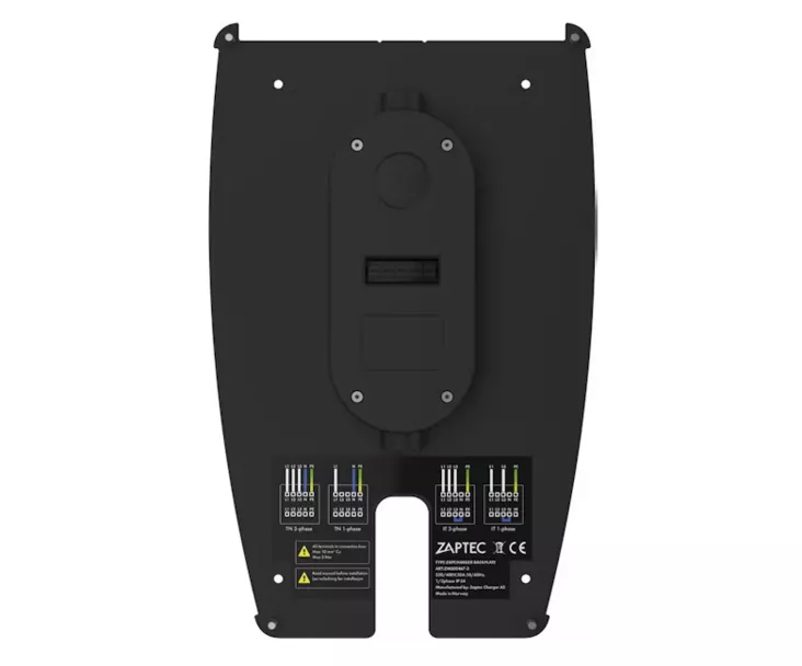 Zaptec Pro Backplate - Latausasemat - ZM000438 - 1