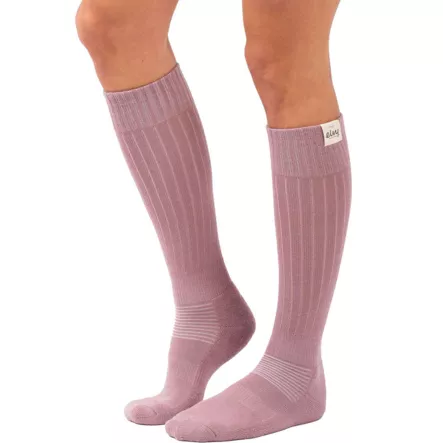 Eivy Rib Wool Socks Dusty Pink - Lasketteluvarusteet - 7330057015836 - 1