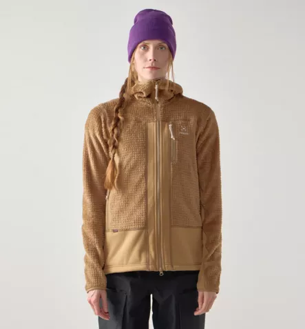 Haglöfs Vassi Mid Hood Women - Miesten fleece- ja villapaidat - 606826 - 2