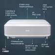 EPSON EHLS650W ÄLYLASERPROJEKTORI VALKOINEN - Projektorit - 8715946718446 - 1