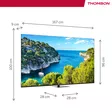 THOMSON 75UG5C14 75" 4K UHD GOOGLE SMART-TV - Yli 60 tuumaiset televisiot - 9120106662276 - 2