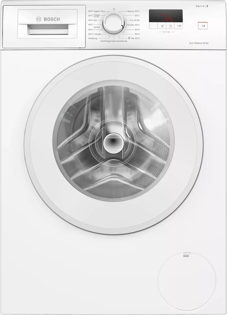 BOSCH WGE02200SN EDESTÄ TÄYTETTÄVÄ PYYKINPESUKONE - Edestätäytettävät pesukoneet - 4242005447336 - 1