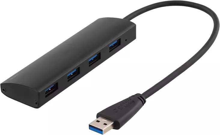 DELTACO USB 3.1 GEN1-HUBI - Kaapelit ja adapterit - 7340004695936 - 1