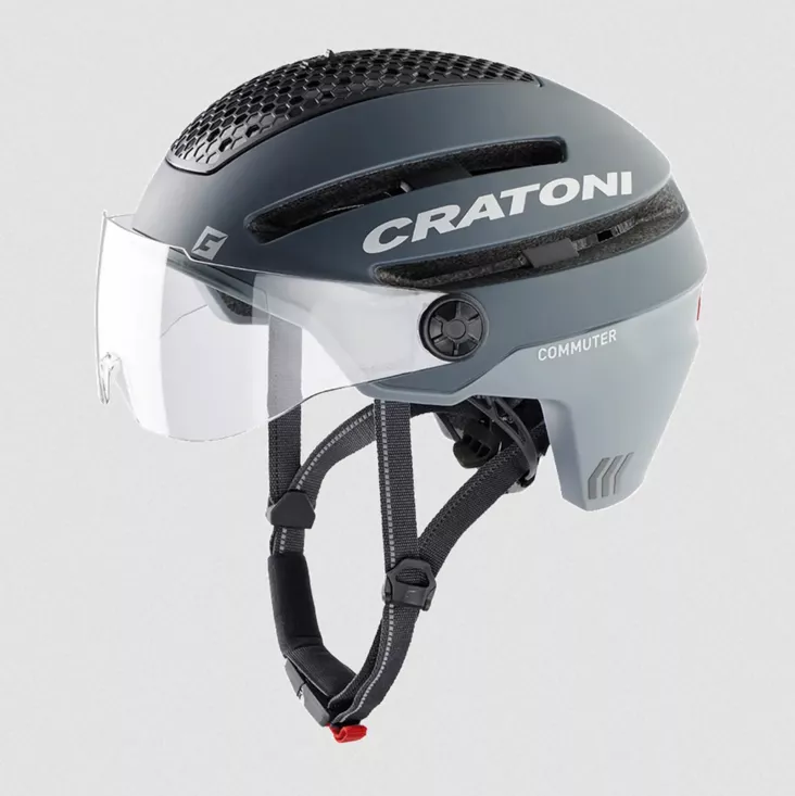 Cratoni Commuter e-Bike Kypärä valolla - Aikuisten pyöräilykypärät - 4035849082586 - 1