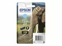 EPSON INK SINGLEPACK LIGHT CYAN 24 - Musteet, paperit ja väripatruunat - 8715946625386 - 1