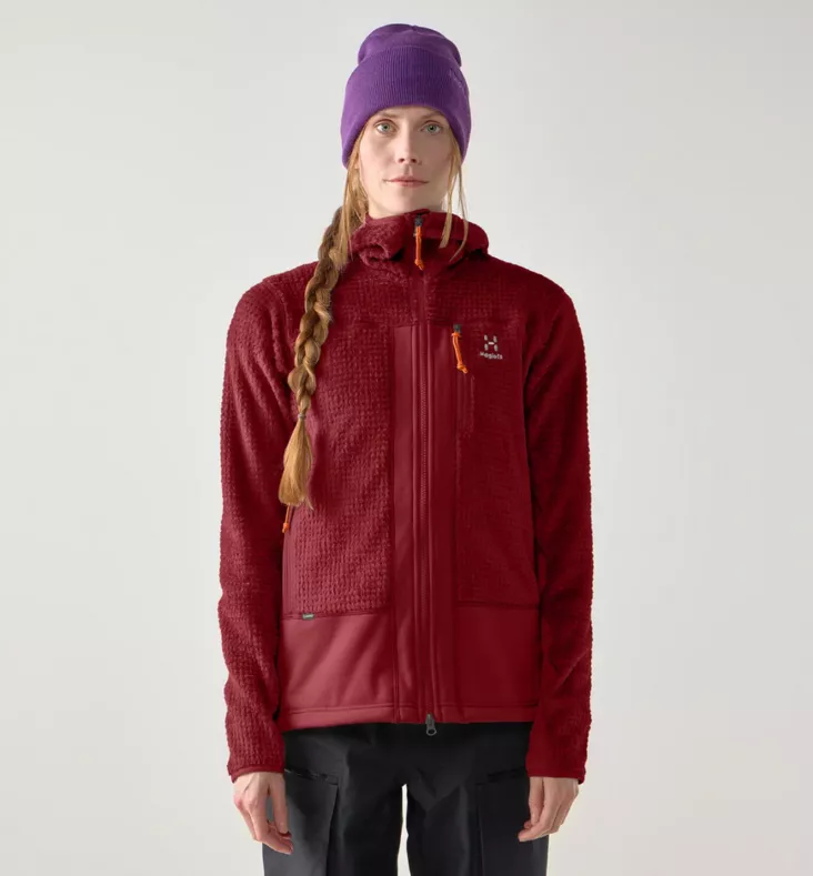 Haglöfs Vassi Mid Hood Women - Miesten fleece- ja villapaidat - 606826 - 1
