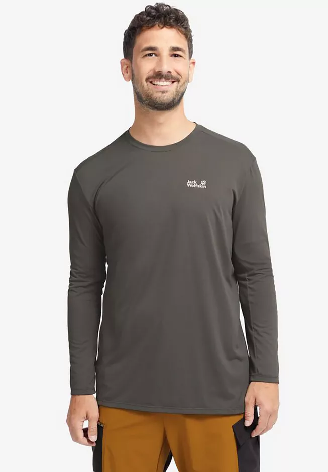 Jack Wolfskin Prelight Suncool Ls M - Miesten treenipaidat - A65836 - 1