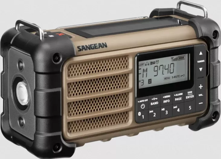 Sangean MMR99 Radio, Ruskea - Kodinkoneet mökille - 4711317996646 - 1