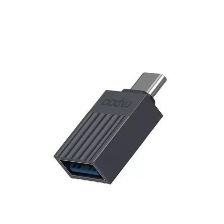 RAPOO ADAPTERI UCA-1001 USB-C - USB-A -SOVITIN - Kaapelit ja adapterit - 6940056114037 - 2