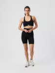 Björn Borg studio seamless ribbed shorts - Naisten shortsit, caprit ja hameet - 10003817 - 3