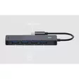 RAPOO UCH-4001 USB-C - USB-A HUB - Kaapelit ja adapterit - 6940056114167 - 3