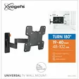 VOGELS WALL 3145 TV-SEINÄTELINE 19-40" - TV-Telineet - 8712285335327 - 6