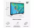 SAMSUNG TU32H5005FK 32" HD LED SMART-TV - 32-39 tuumaiset televisiot - 8806095913957 - 3