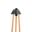 TAURUS TRIPOD LATTIATUULETIN MUSTA - Tuulettimet - 8414234446657 - 5