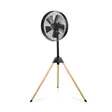 TAURUS TRIPOD LATTIATUULETIN MUSTA - Tuulettimet - 8414234446657 - 2
