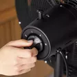 TAURUS TRIPOD LATTIATUULETIN MUSTA - Tuulettimet - 8414234446657 - 6