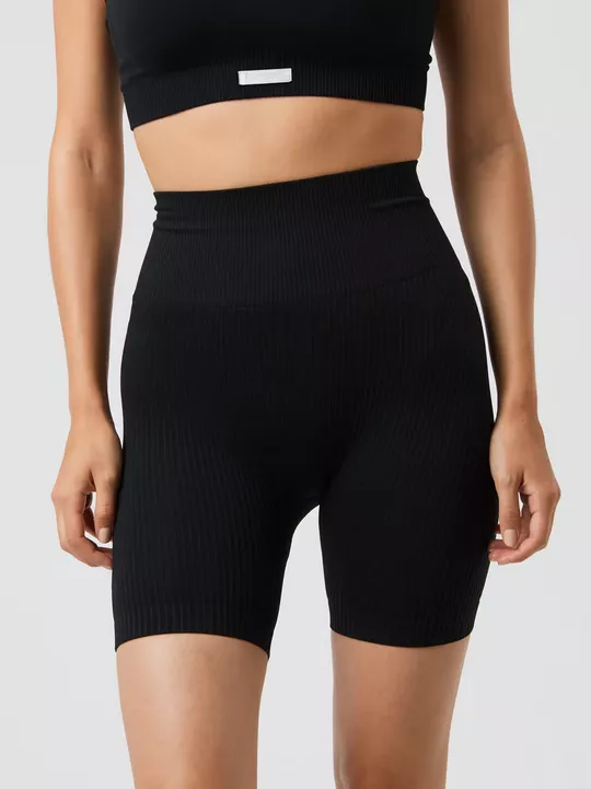 Björn Borg studio seamless ribbed shorts - Naisten shortsit, caprit ja hameet - 10003817 - 1
