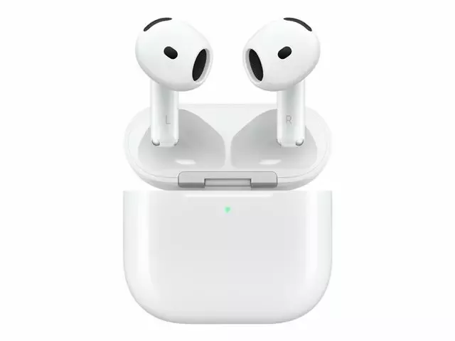 APPLE AIRPODS 4 NAPPIKUULOKKEET AKTIIVISELLA MELUNVAIMENNUKSELLA - Langattomat kuulokkeet - 195949689567 - 1