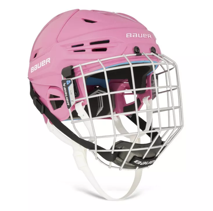 Bauer RE-AKT 55 Helmet Combo - Jääkiekkokypärät - 688698659337 - 1