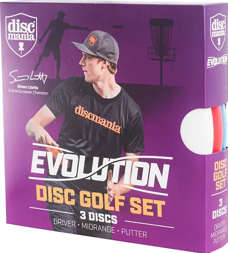 DISCMANIA EVOLUTION DISC SET - Frisbeegolfkiekot - 6430030378277 - 1