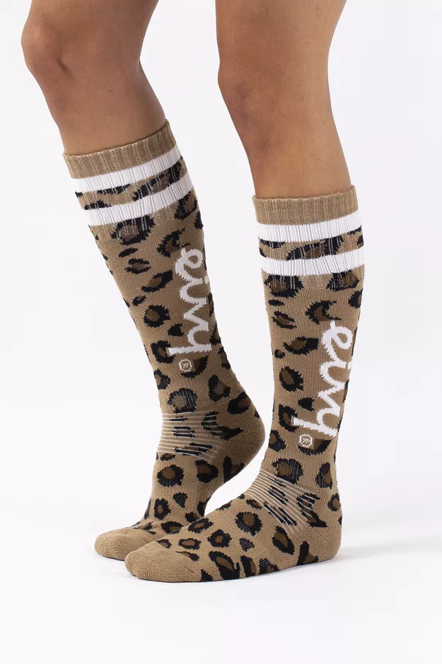 Eivy Cheerleader Wool Socks Leopard - Villa- ja lämpösukat - 7330057023237 - 1