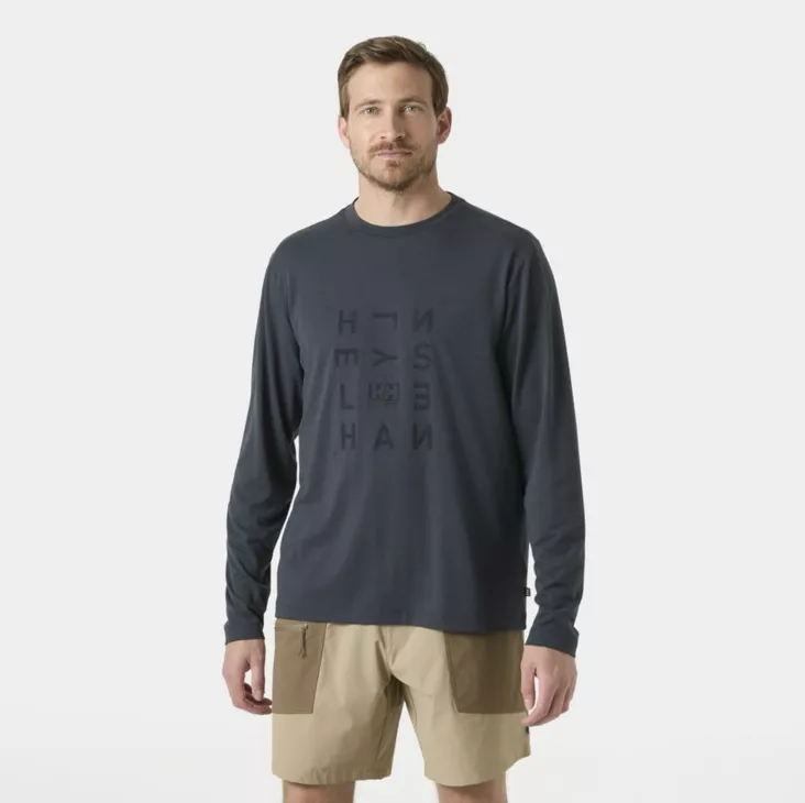 Helly Hansen Skog Graphic Ls Tee - Miesten paidat - 63407 - 1