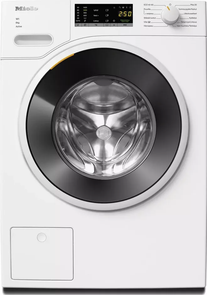 MIELE WWA120WCS EDESTÄ TÄYTETTÄVÄ PYYKINPESUKONE - Edestätäytettävät pesukoneet - 4002516863847 - 1